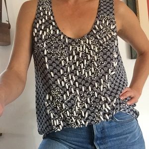 Nanette Lepore Beaded Tank